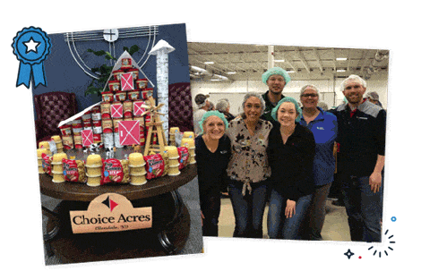 Employees giving back to their community