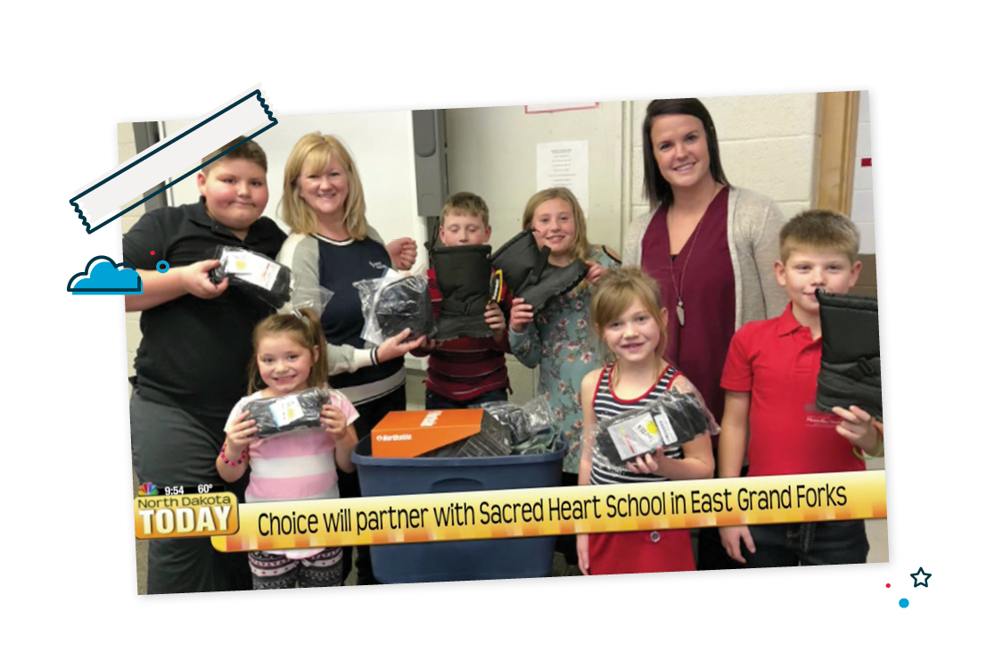 Employees giving back to their community