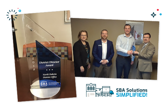 SBA award presentaion