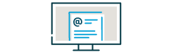 computer with email