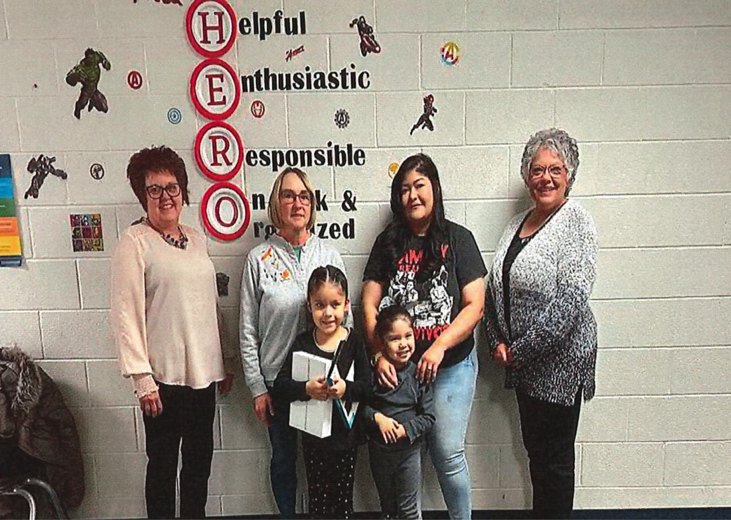 Teacher and student in school