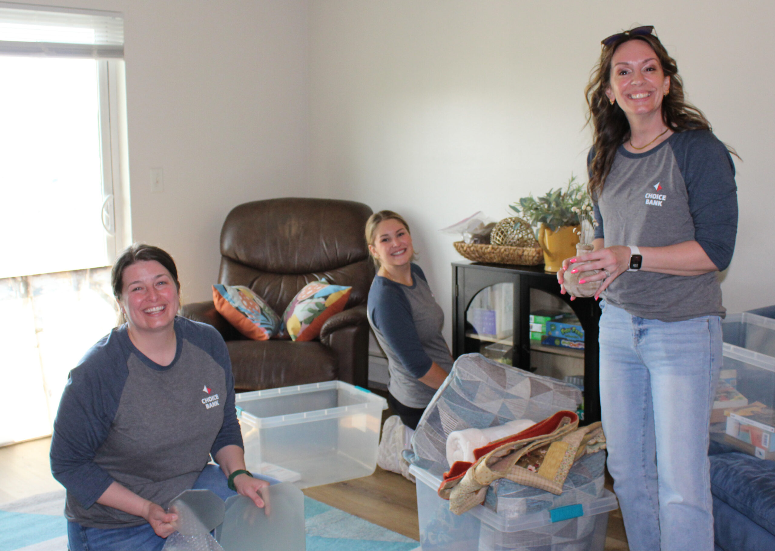 Choice Employees Help with a move-in