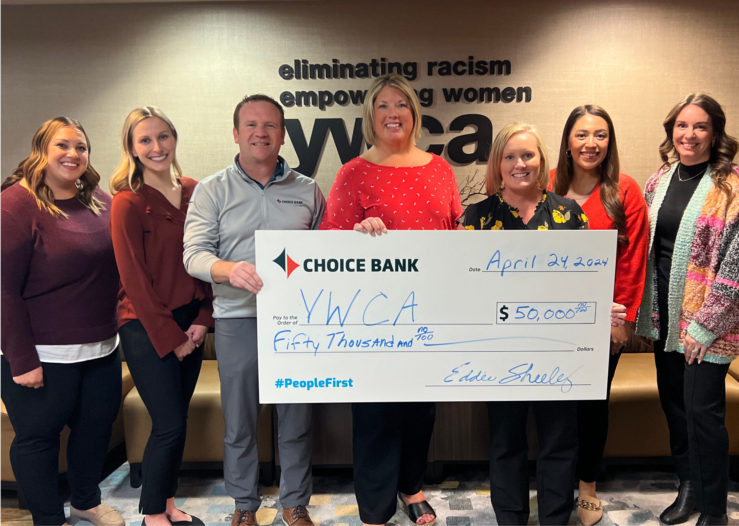 Donation Check Presentation